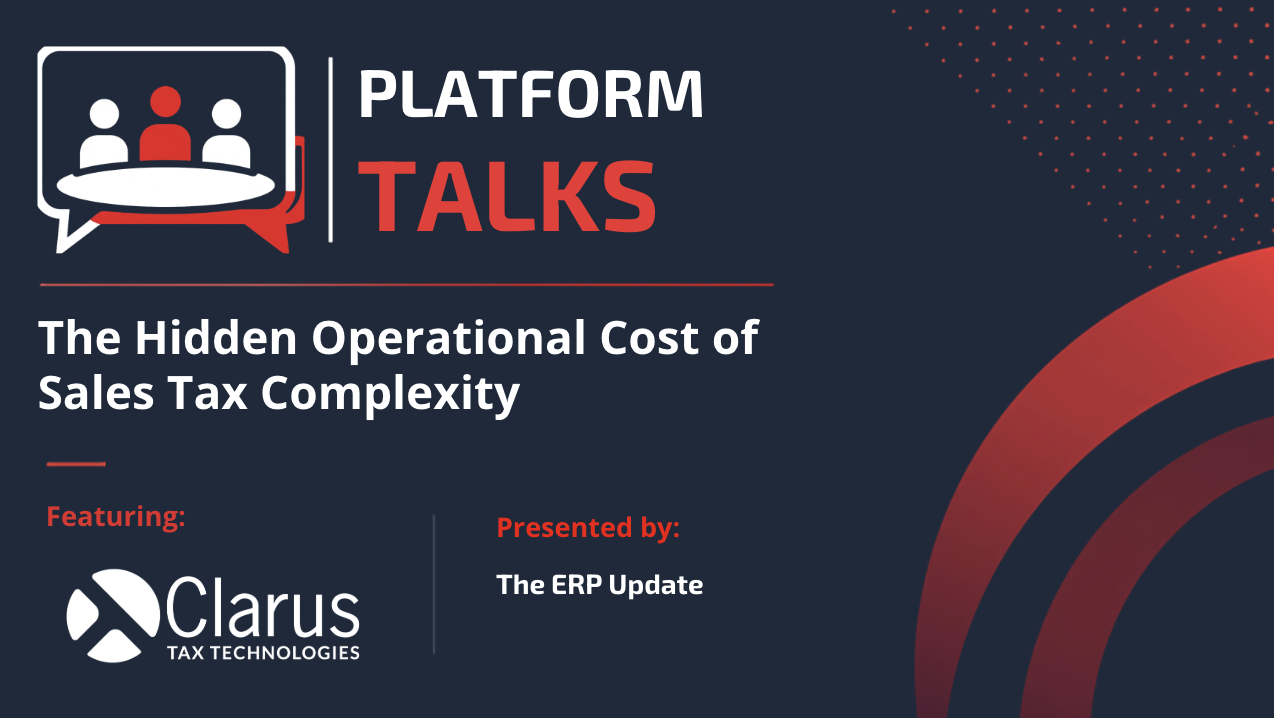 Platform Talks | The Hidden Operational Cost of Sales Tax Complexity