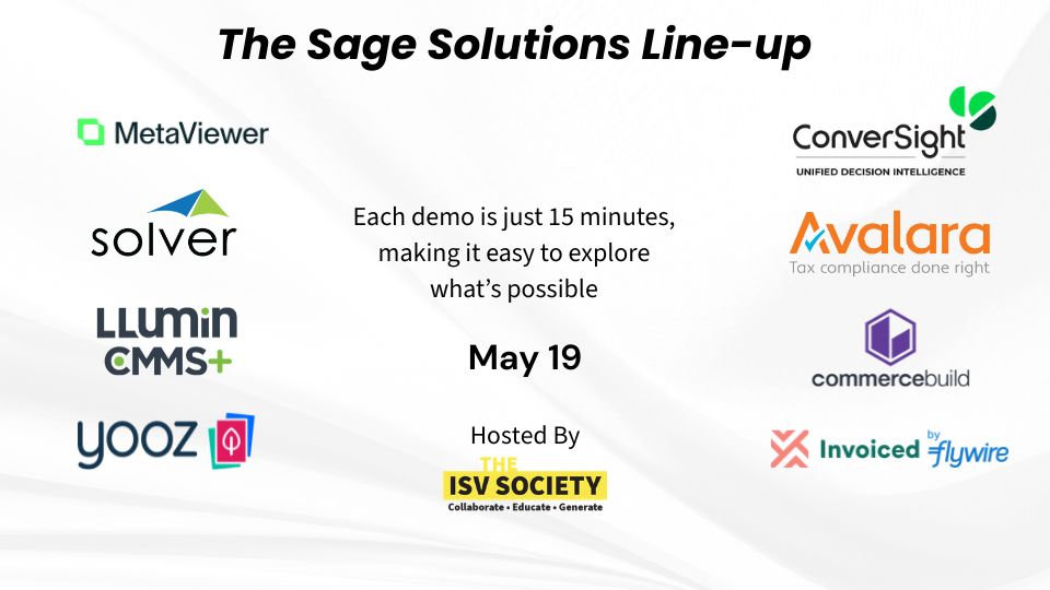 The Sage Solutions Line-up